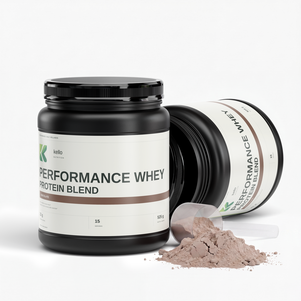 chocolate whey protein powder product packaging detail