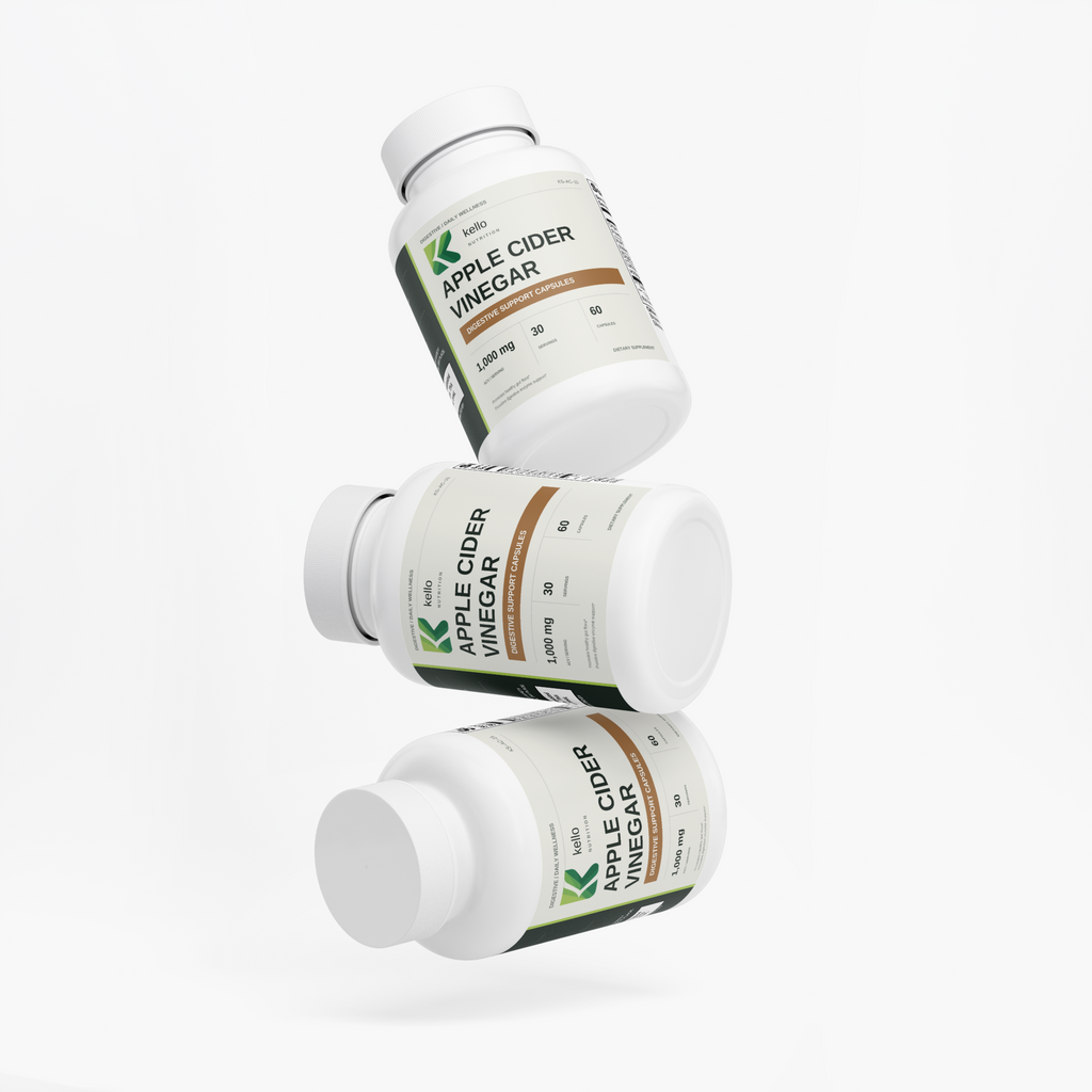Apple Cider Vinegar Capsules supplement product presentation