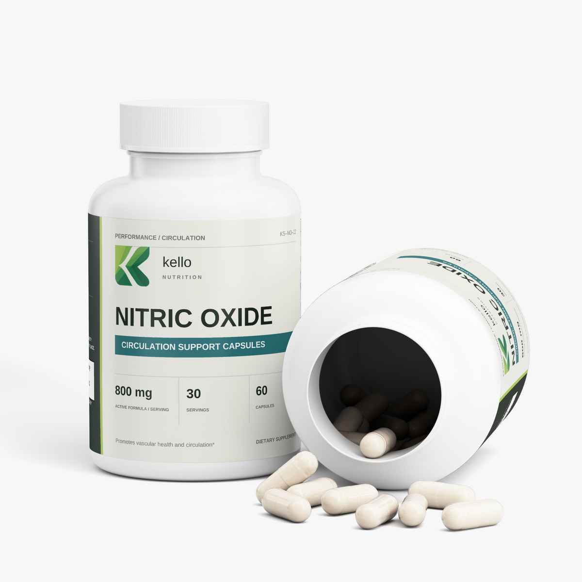 nitric oxide capsules product packaging detail