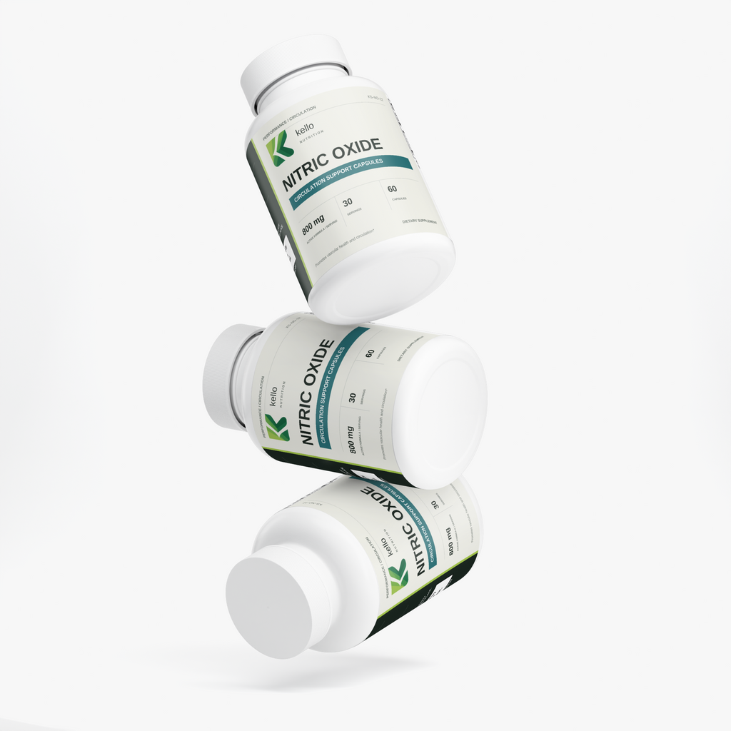 Nitric Oxide supplement product presentation