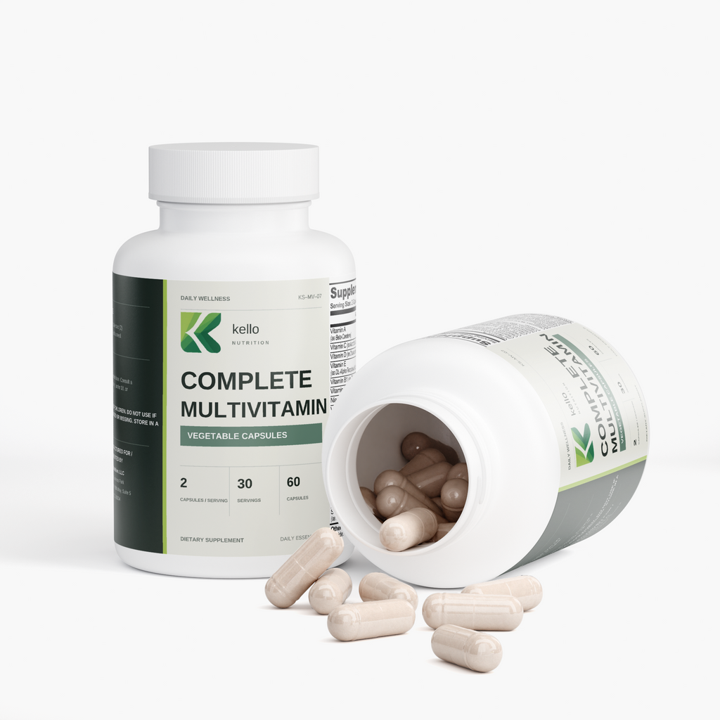 complete multivitamin capsules product packaging detail
