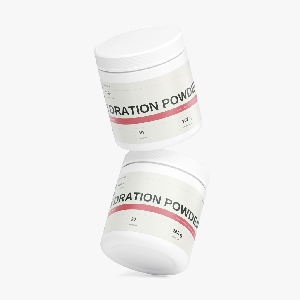 Hydration Powder (Passion Fruit) supplement product presentation