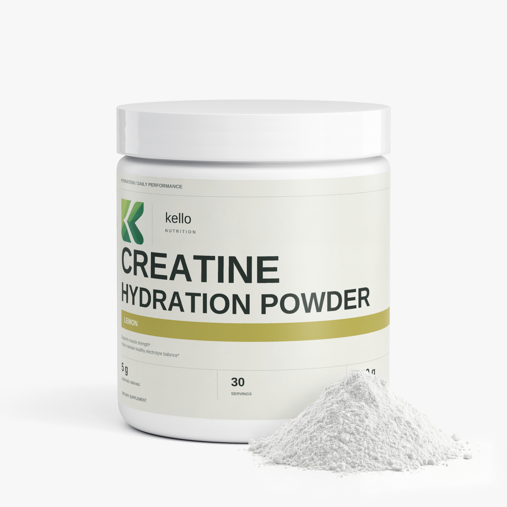 Creatine Hydration Powder (Lemon) supplement packaging alternate view